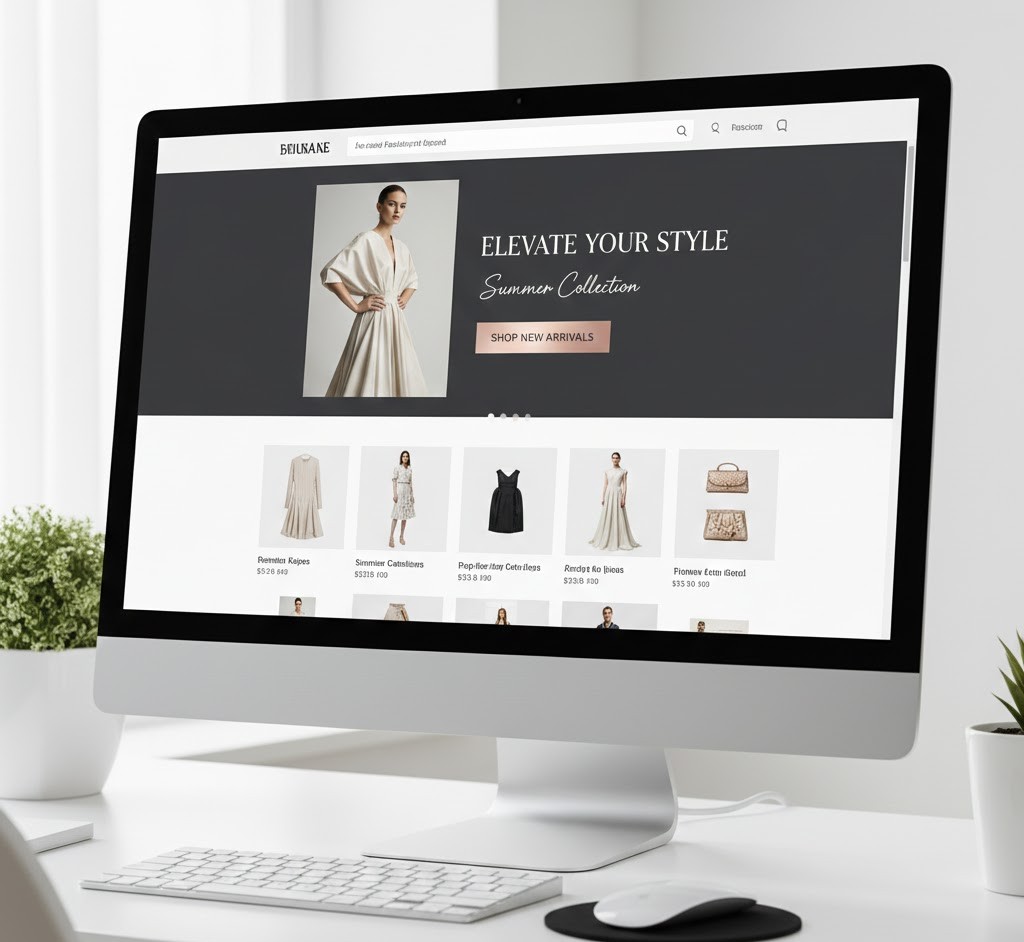Fashion brand banner design