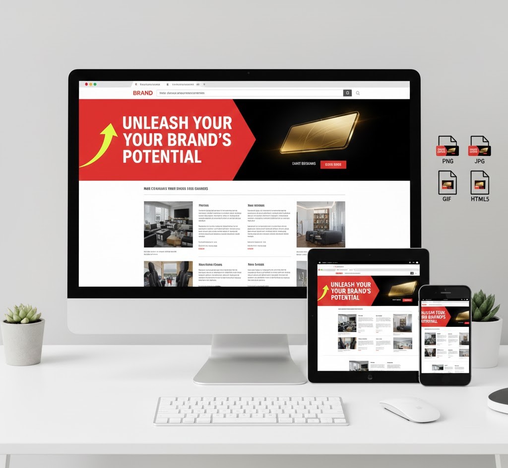 Responsive banner design